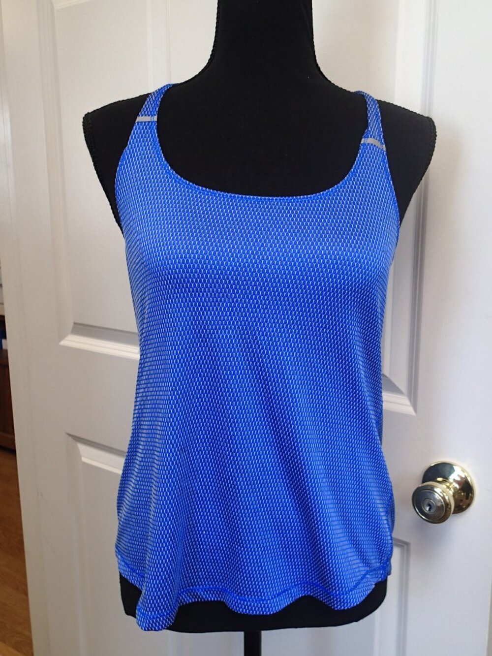 Womens Athletic Blue Workout Tank Size XS (0-2)